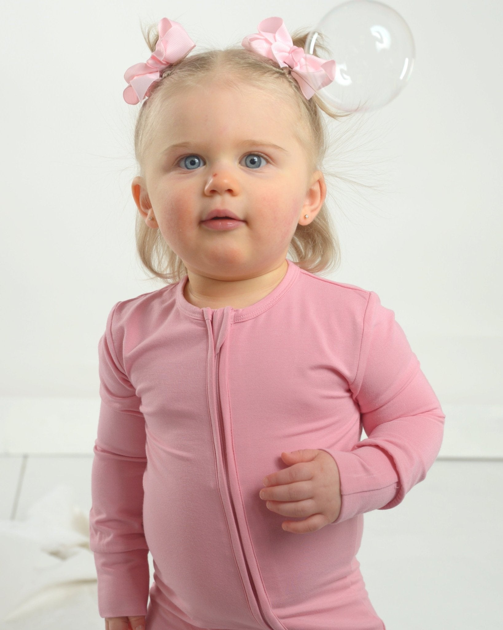 Bubble Gum Bamboo Toddler Pajamas