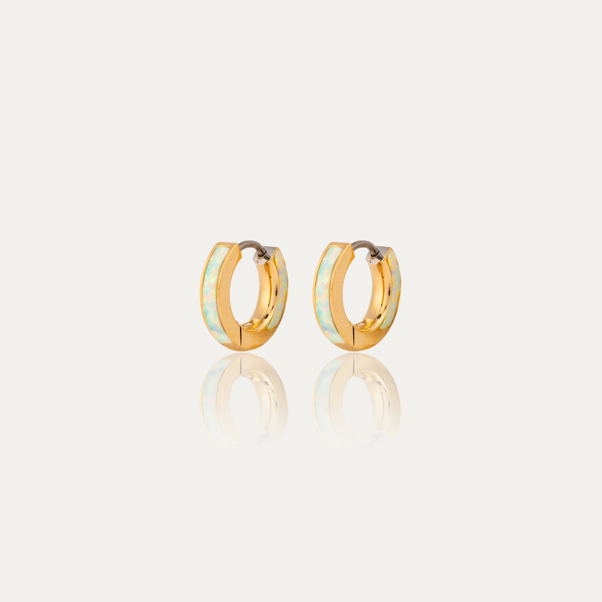 Cecile Hoop Earrings