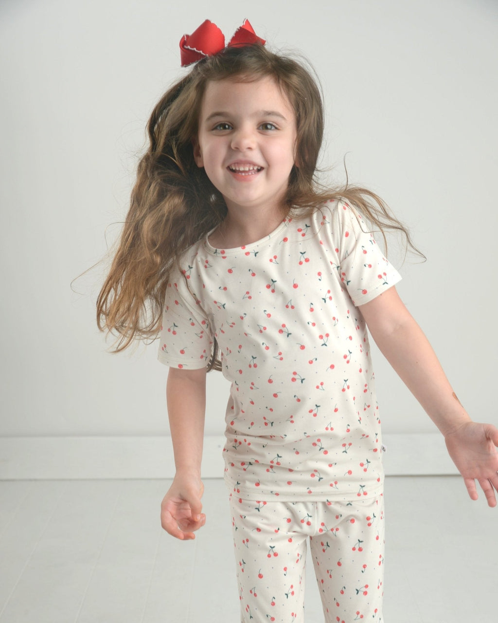Cherry Bamboo Pajama Set