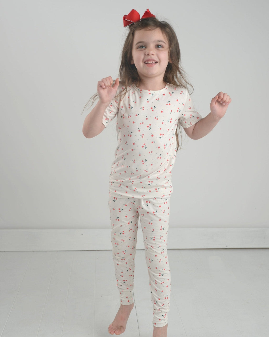 Cherry Bamboo Pajama Set