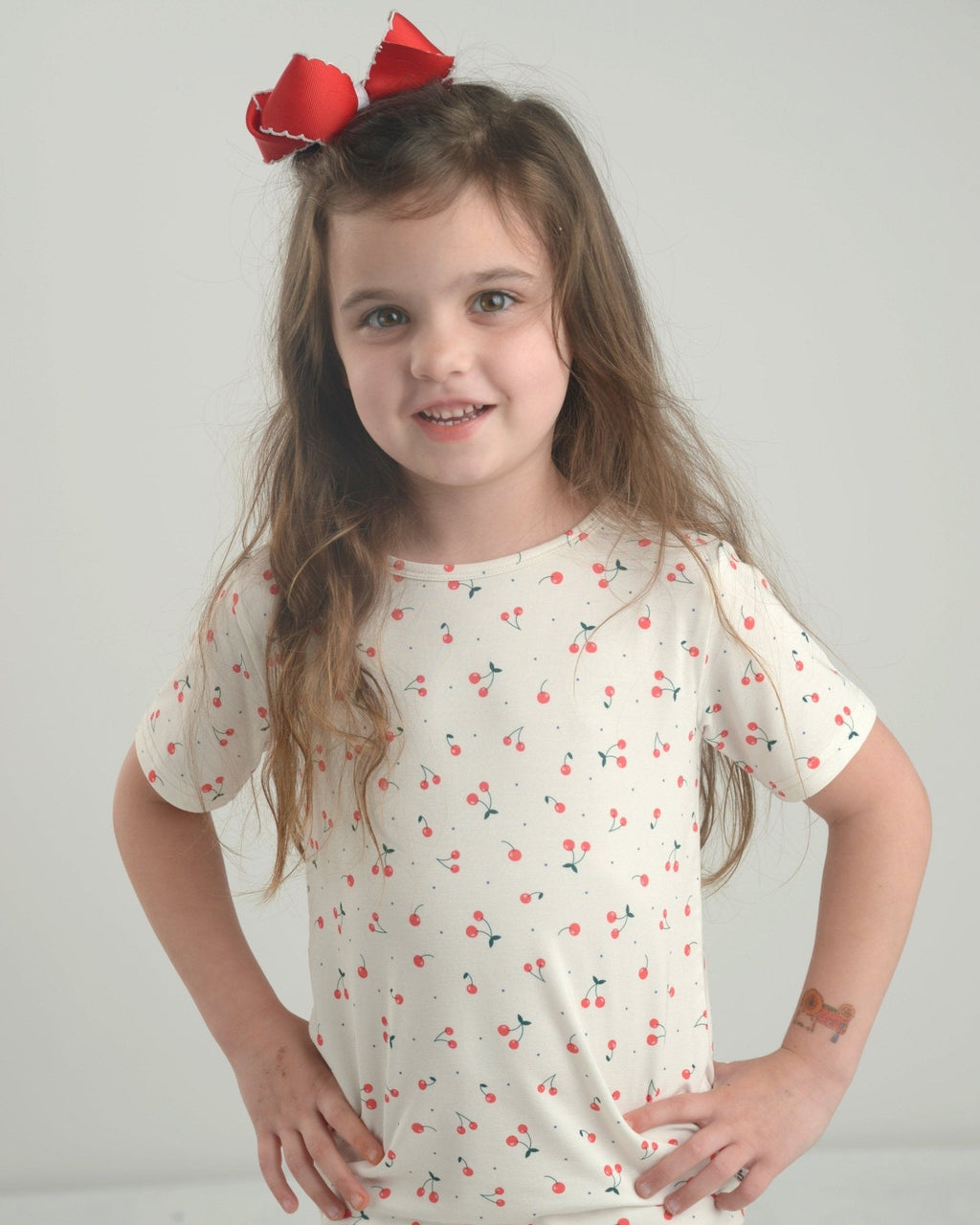 Cherry Bamboo Pajama Set