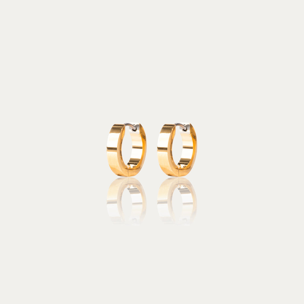 Mini City Hoop Earrings