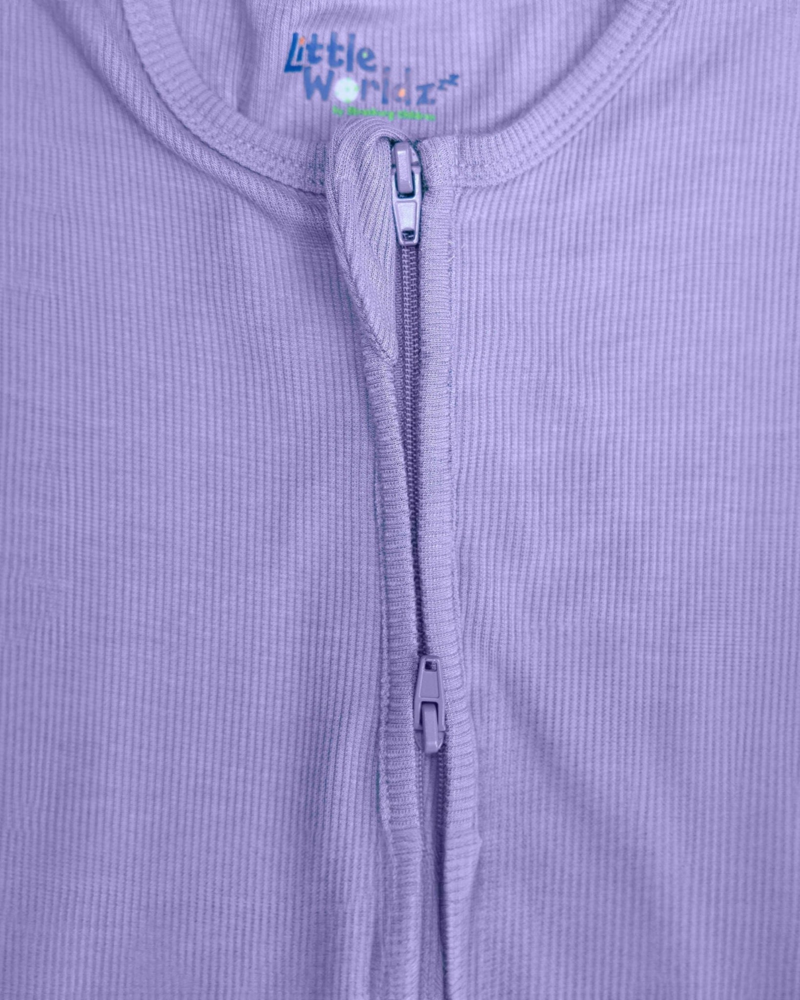 Bamboo Romper for Baby in Lavender