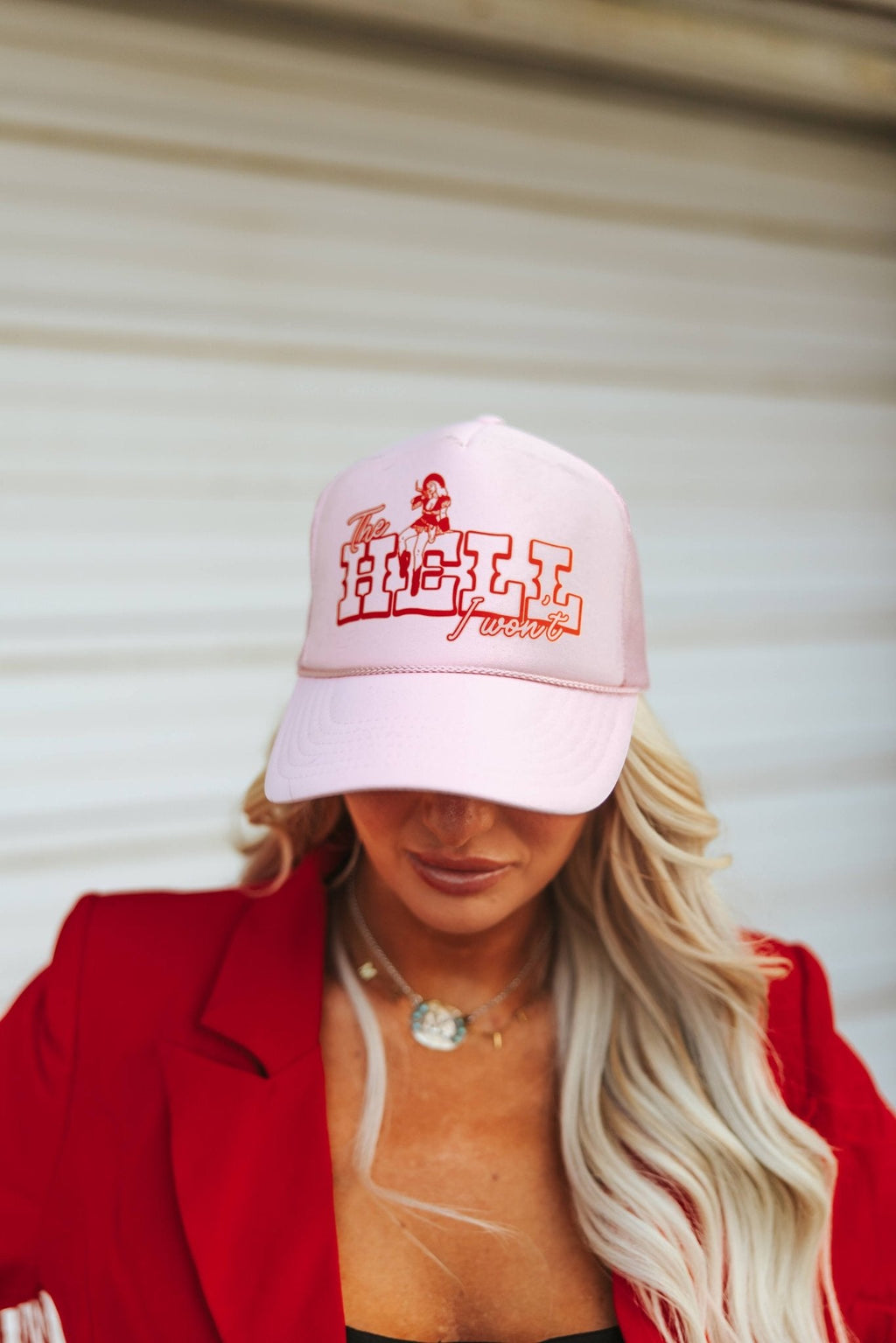Cowgirl Hell I Won't Trucker Hat
