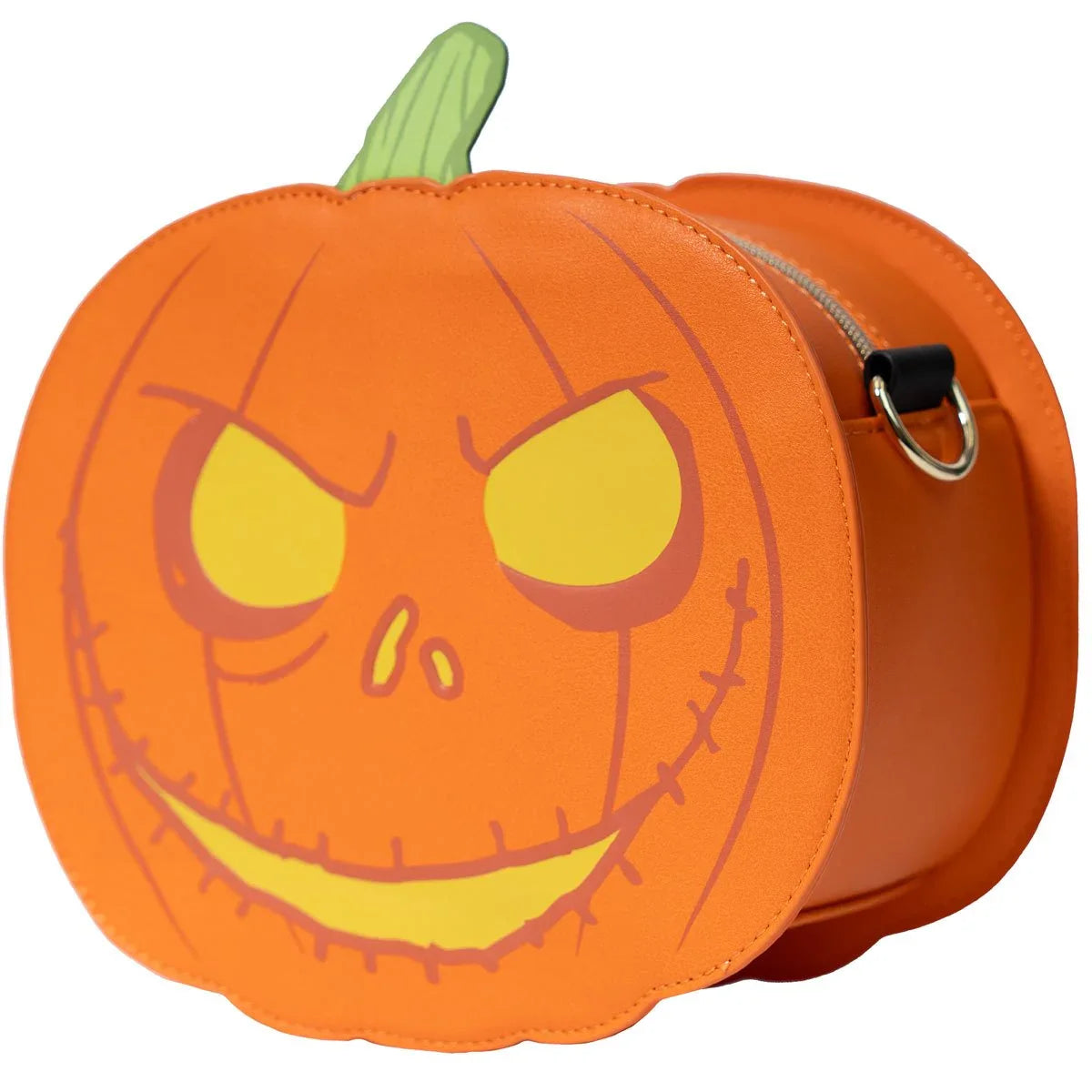 Loungefly Disney The Nightmare Before Christmas Jack-o'-Lantern Glow-in-the-Dark Crossbody Purse