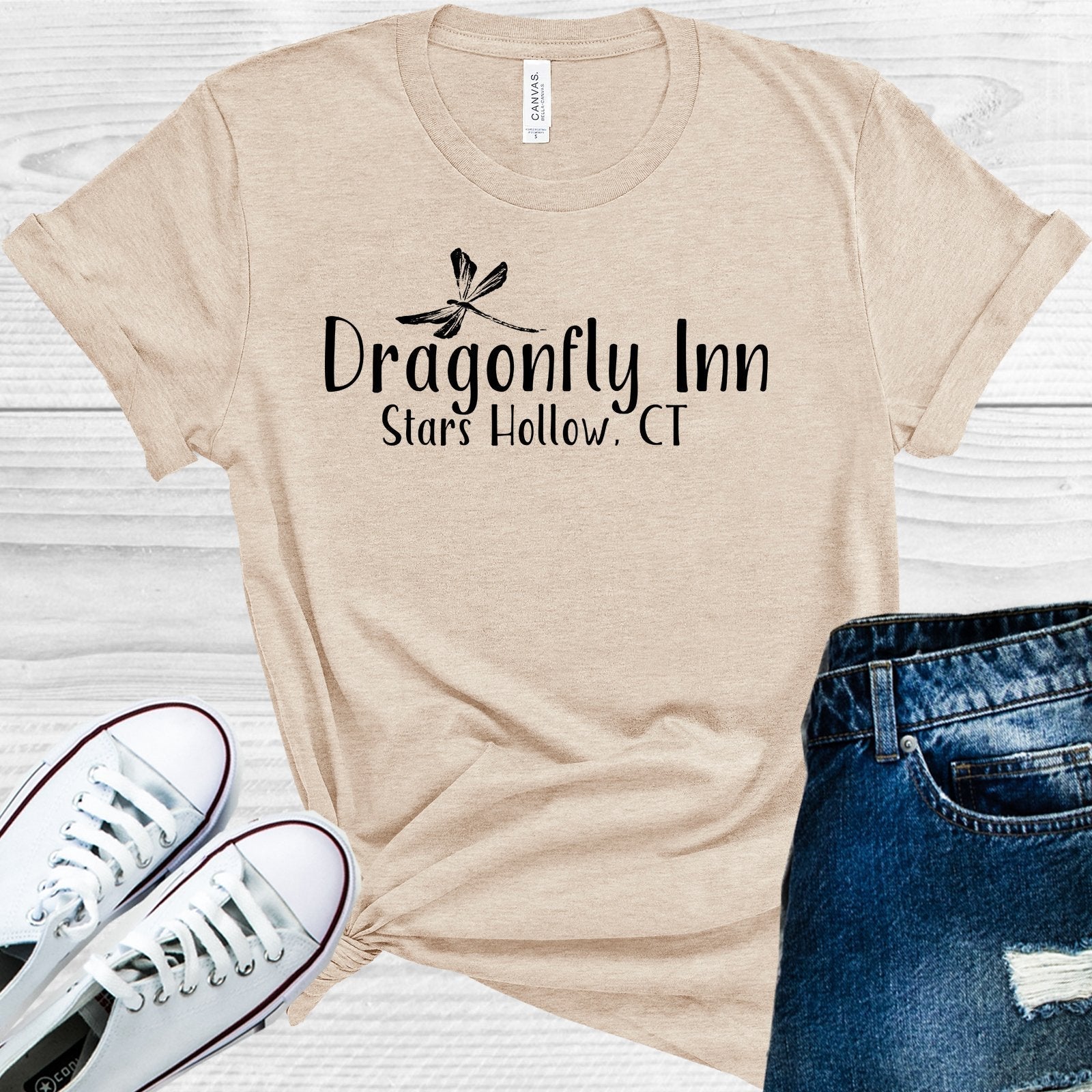 Gilmore Girls: Dragonfly Inn, Stars Hollow, CT Graphic Tee