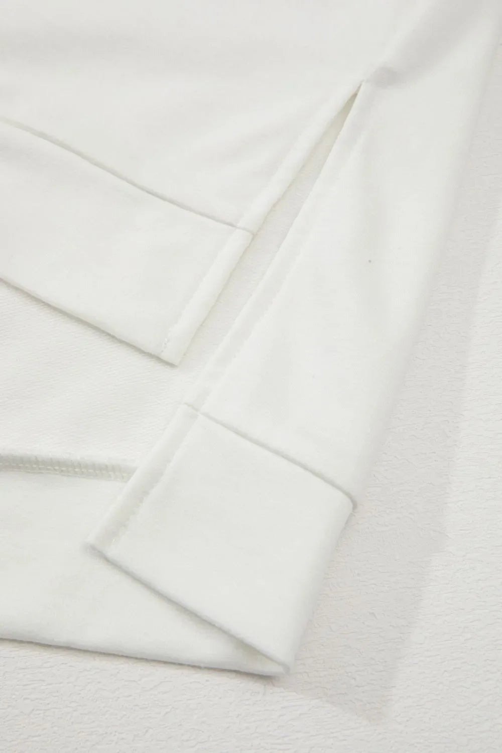 Color Block Raglan Short Sleeve Half Buttons High Low T Shirt