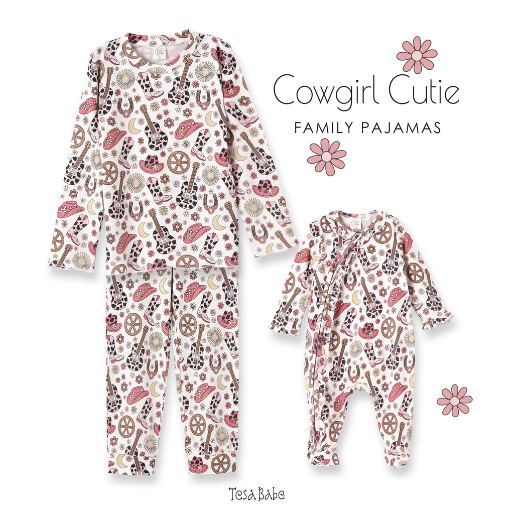 Cowgirl Cutie Bamboo Zipper Romper