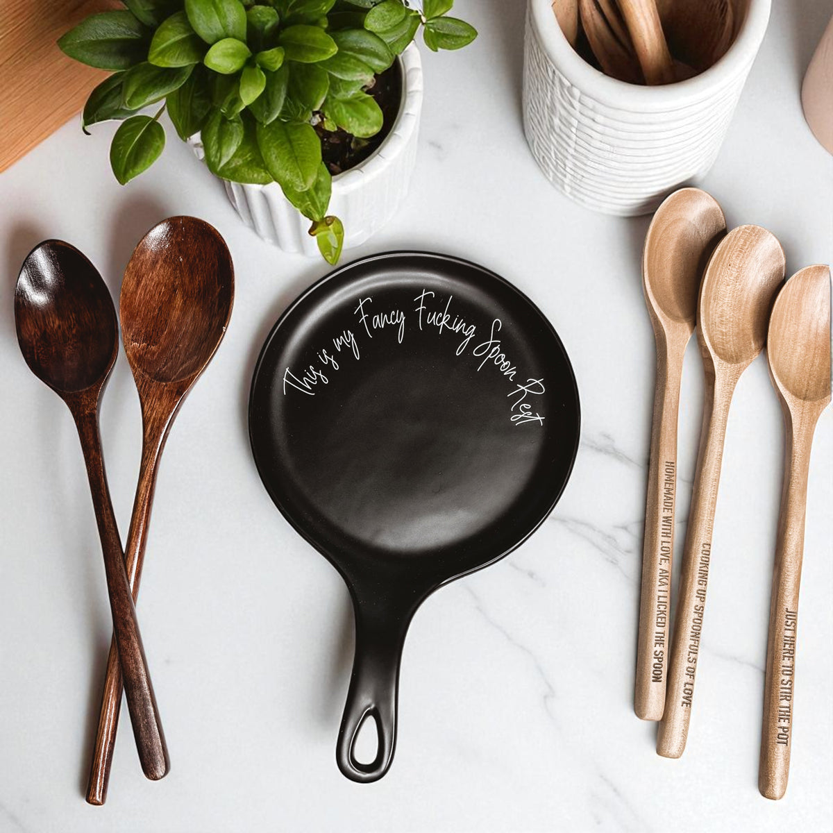 Fancy F'n Spoon Rest