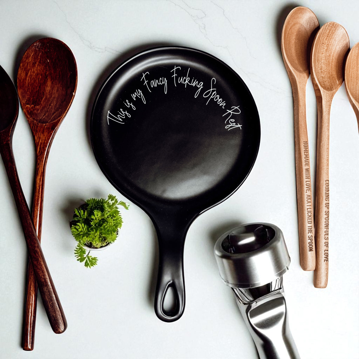 Fancy F'n Spoon Rest