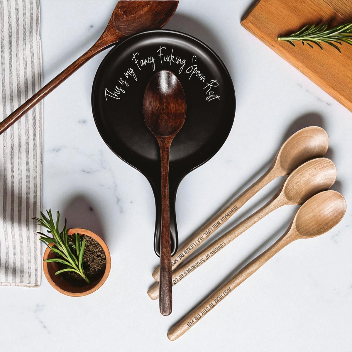 Fancy F'n Spoon Rest