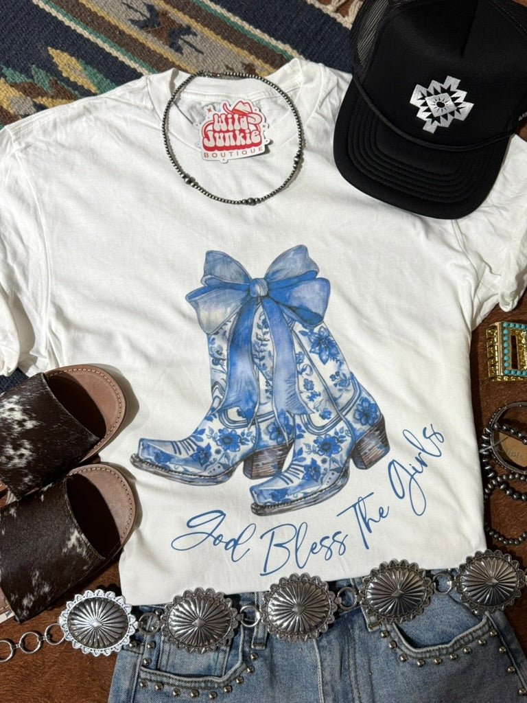 God Bless The Girls Graphic Tee