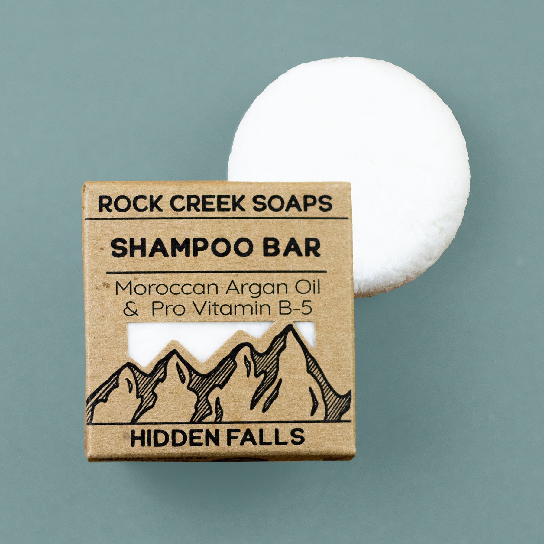 Shampoo Bar | Hidden Falls | Vitamin B-5 & Argan Oil