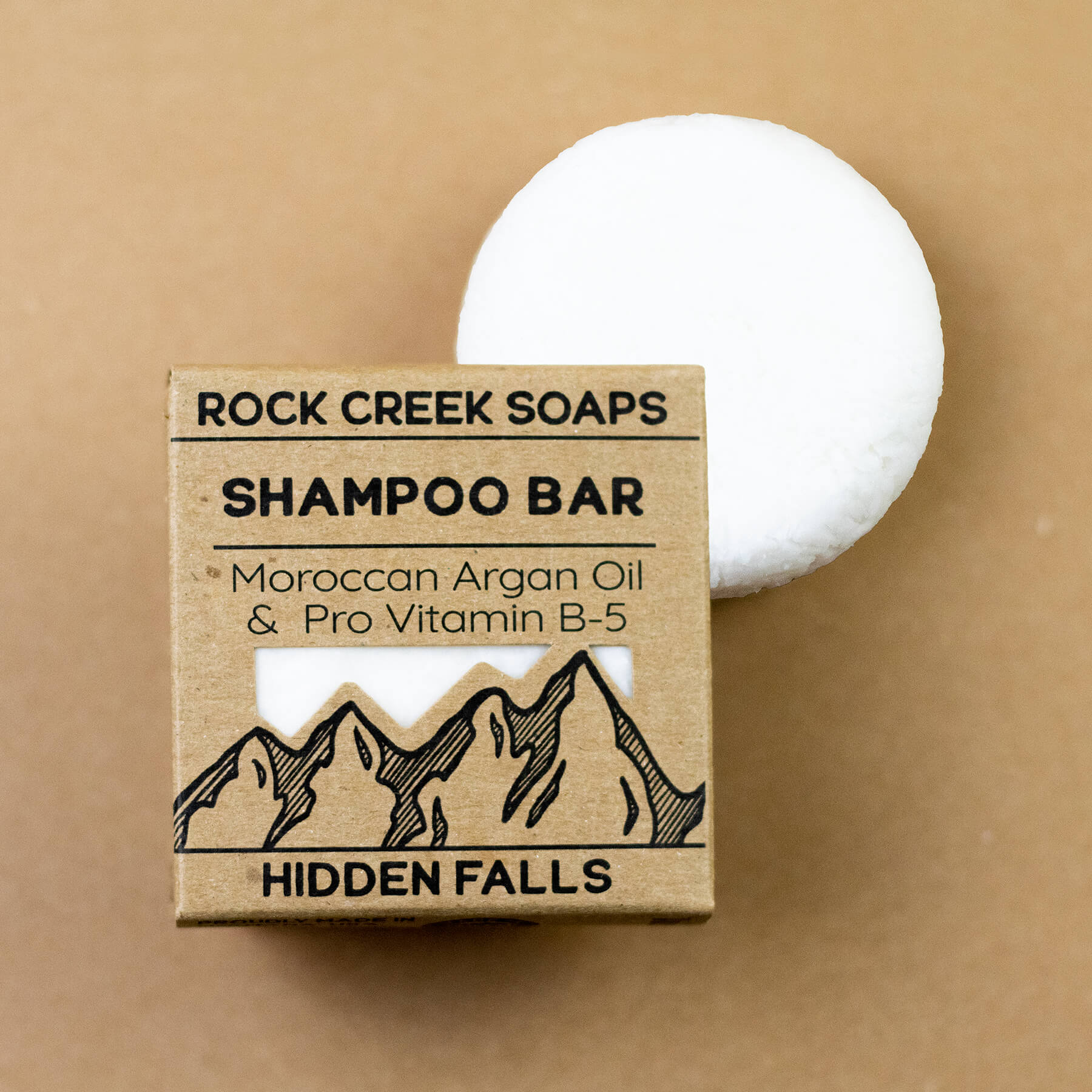Shampoo Bar | Hidden Falls | Vitamin B-5 & Argan Oil