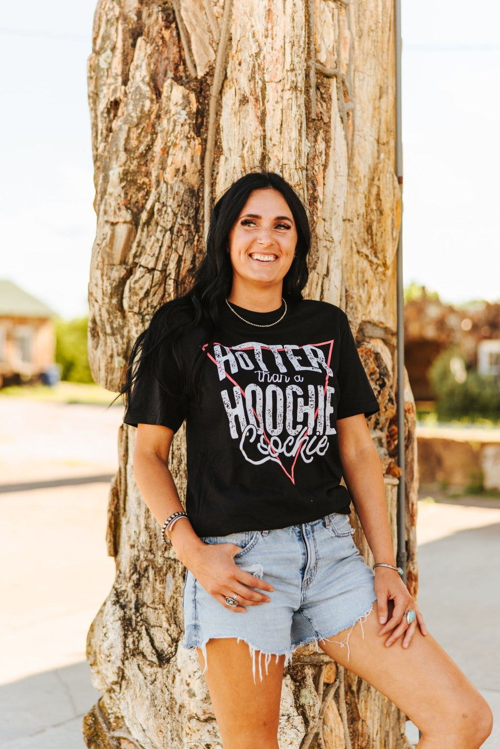 Hotter Than A Hoochie Graphic Tee