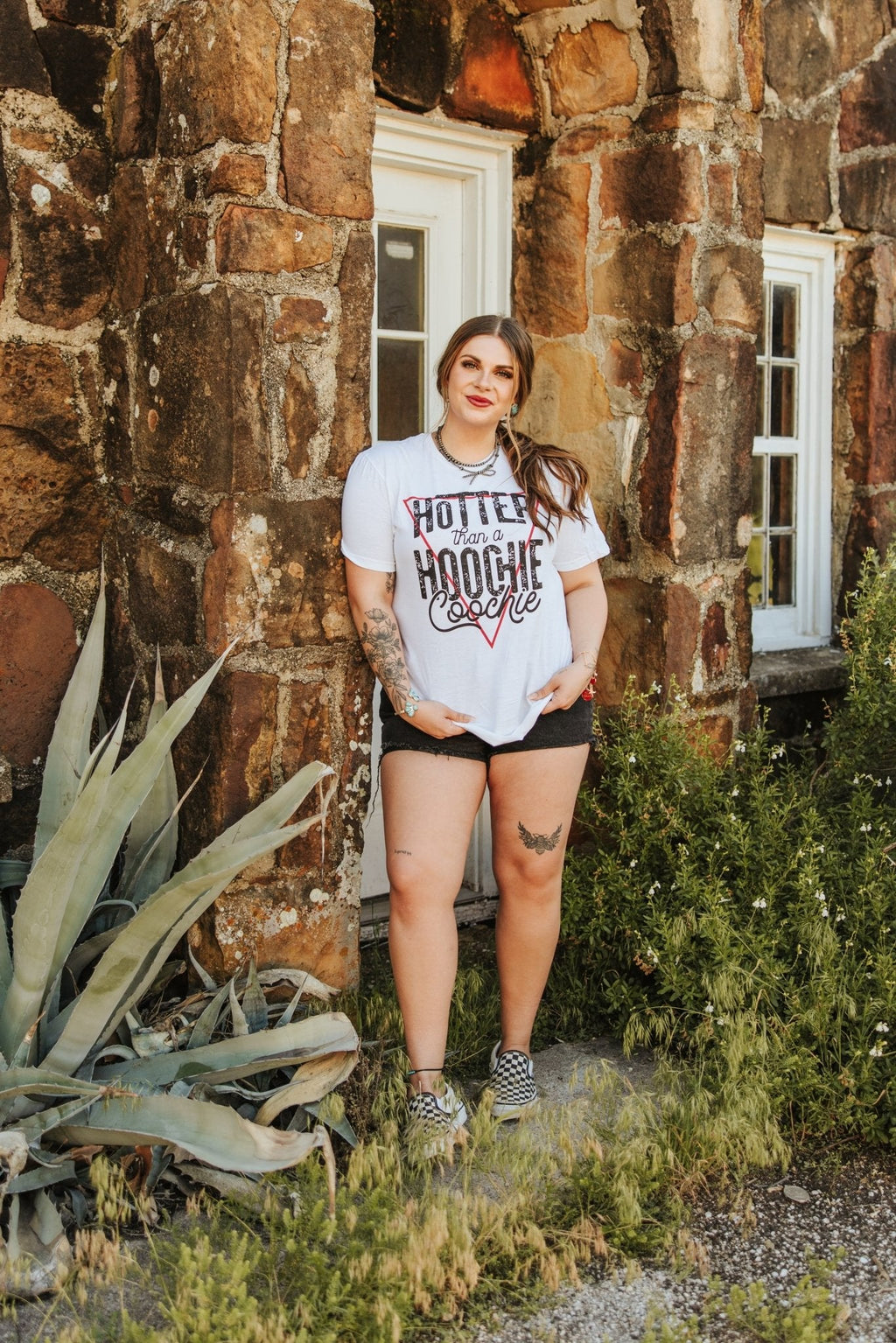 Hotter Than A Hoochie Graphic Tee