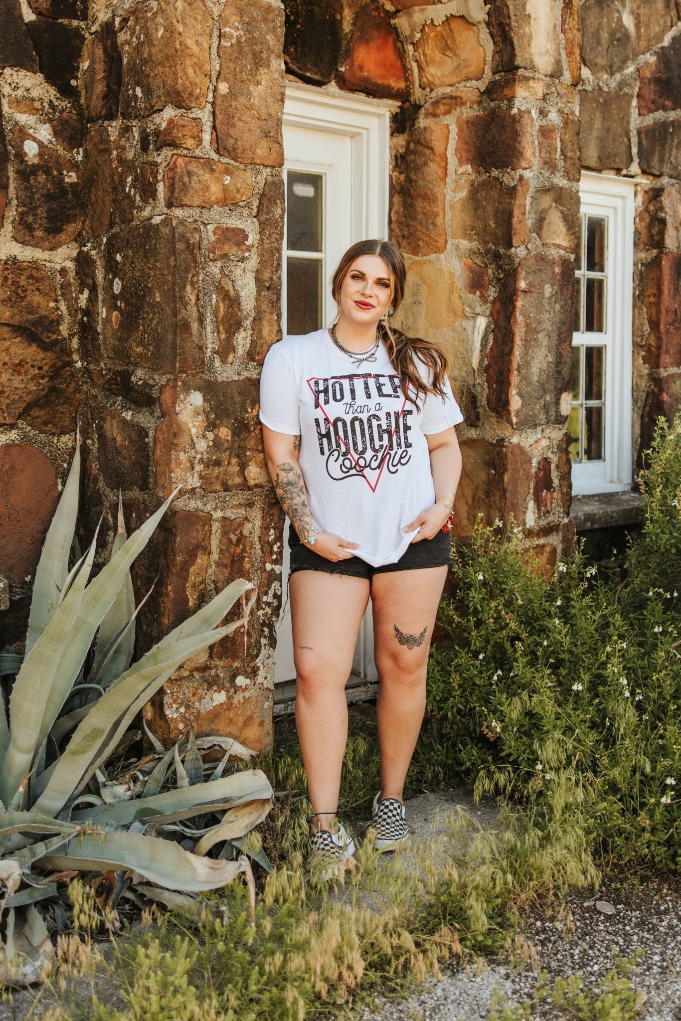 Hotter Than A Hoochie Graphic Tee