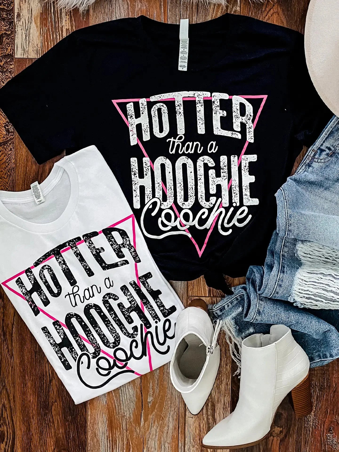 Hotter Than A Hoochie Graphic Tee