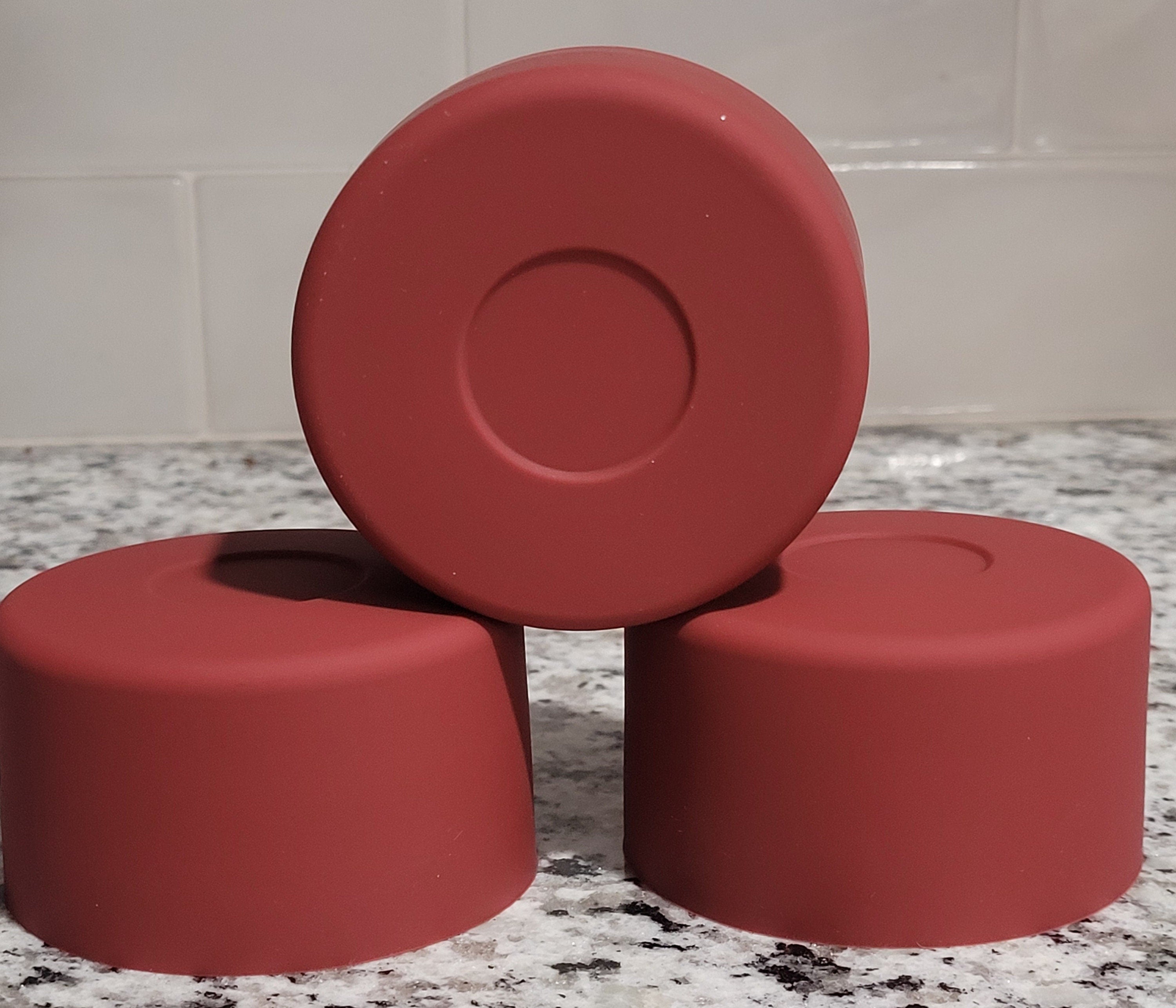Maroon Silicone boot bumper for tumbler