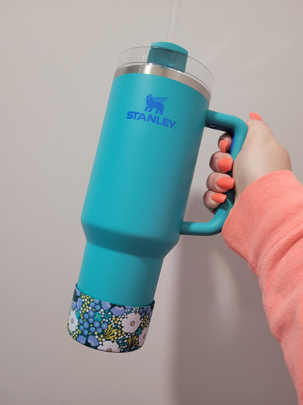 Floral AF Silicone Boot Bumper Sleeve for tumblers