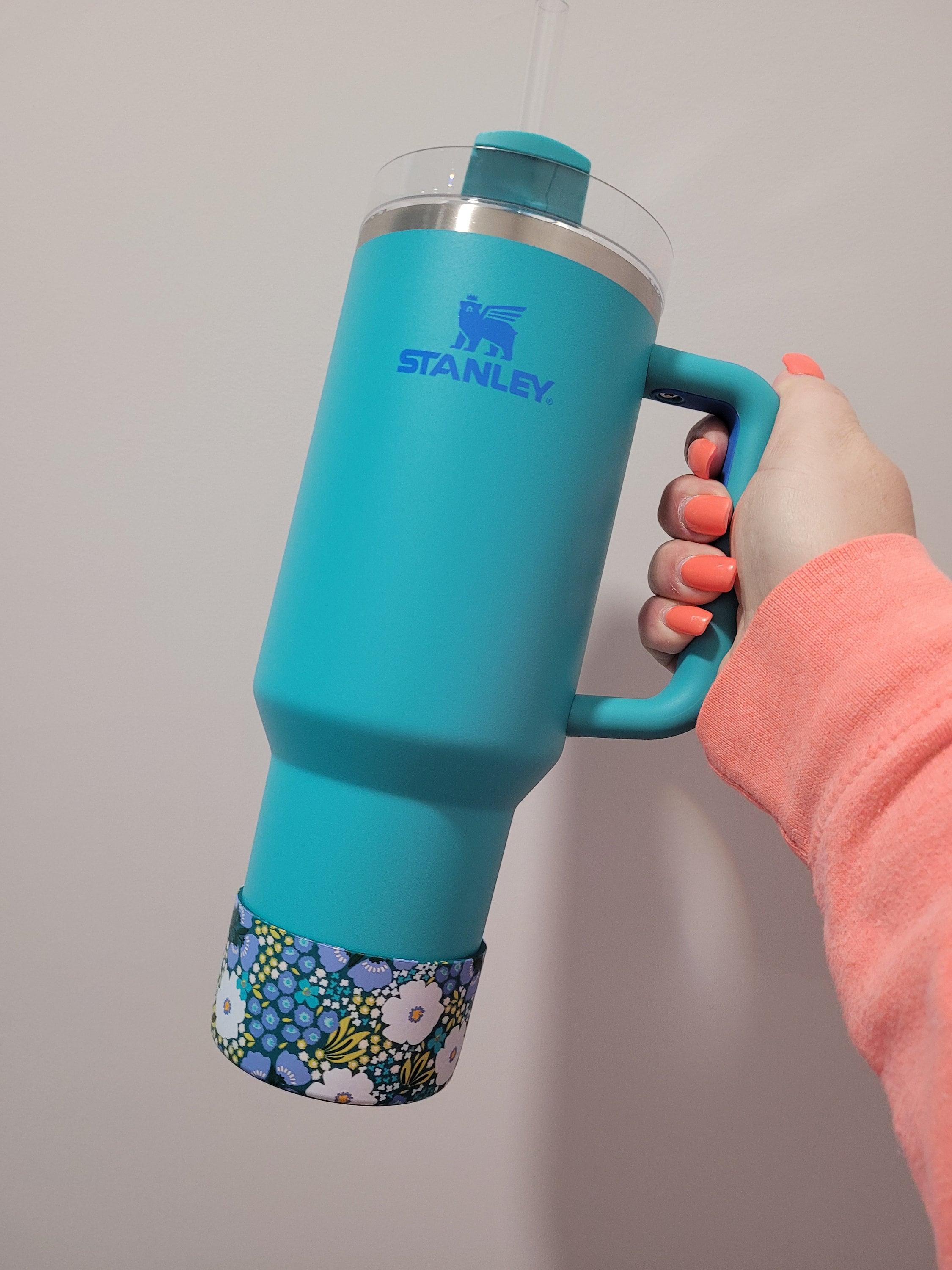 Floral AF Silicone Boot Bumper Sleeve for tumblers