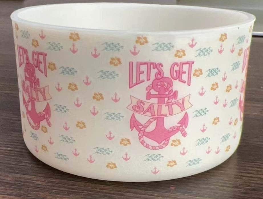 Let's Get Salty Silicone Boot Bumper Sleeve for tumblers