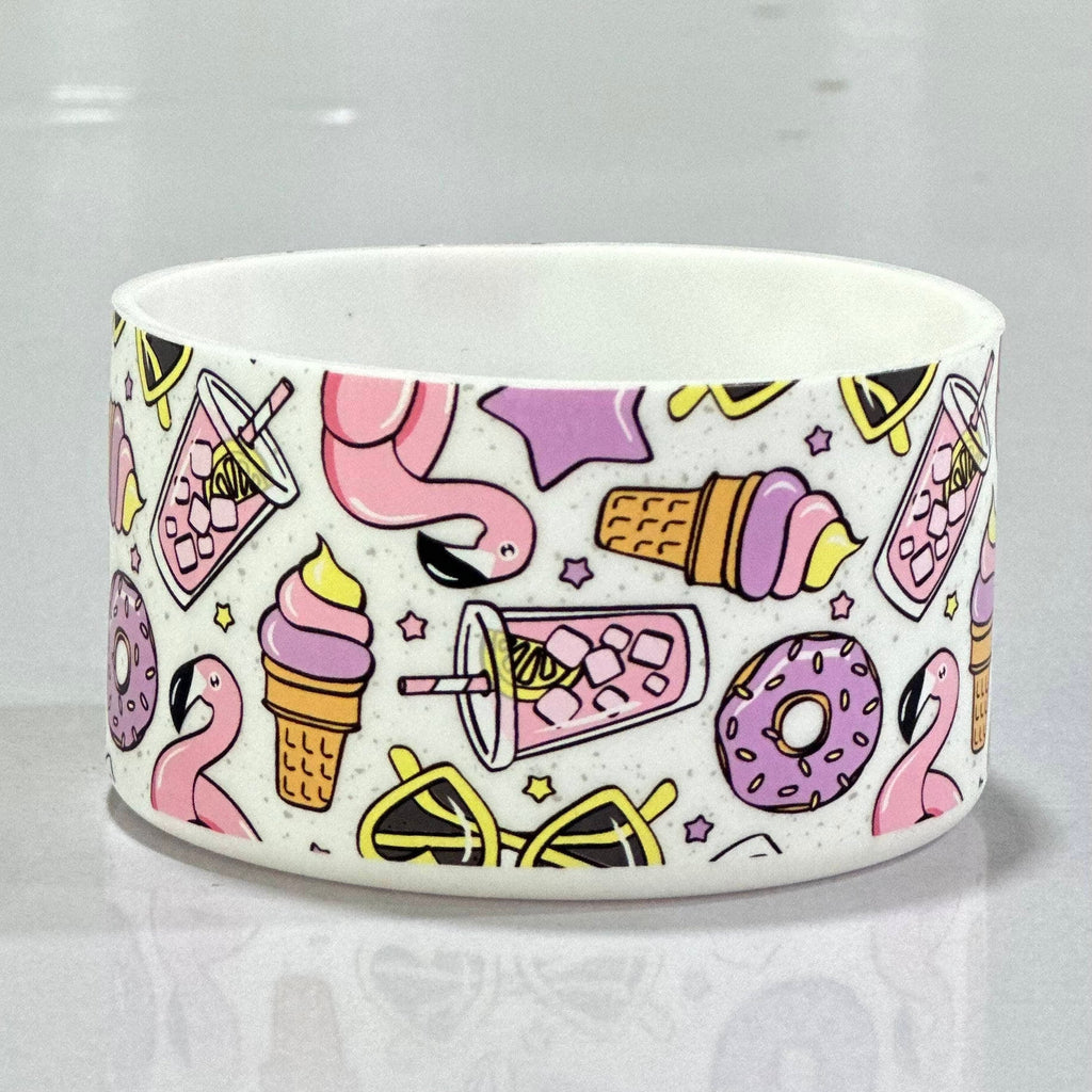 Summer Days Silicone Boot Bumper Sleeve for tumblers