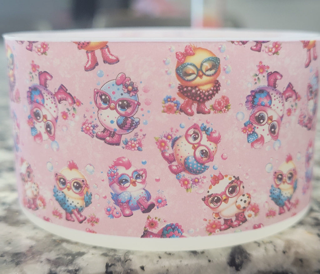 Fancy Chickens Silicone Boot Bumper Sleeve for tumblers