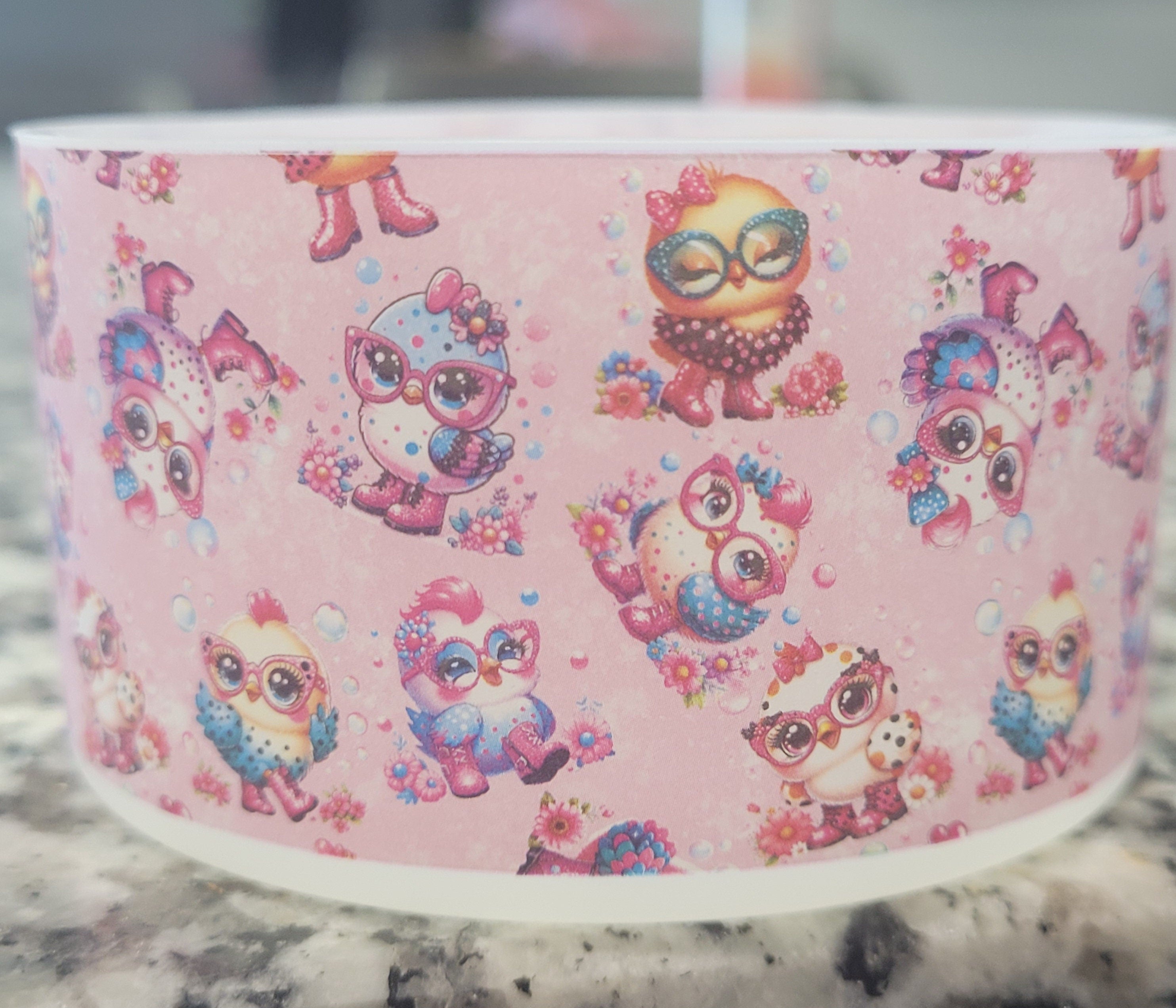 Fancy Chickens Silicone Boot Bumper Sleeve for tumblers