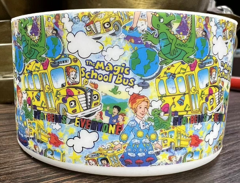 Magic School Bus Silicone Boot Bumper Sleeve for tumblers