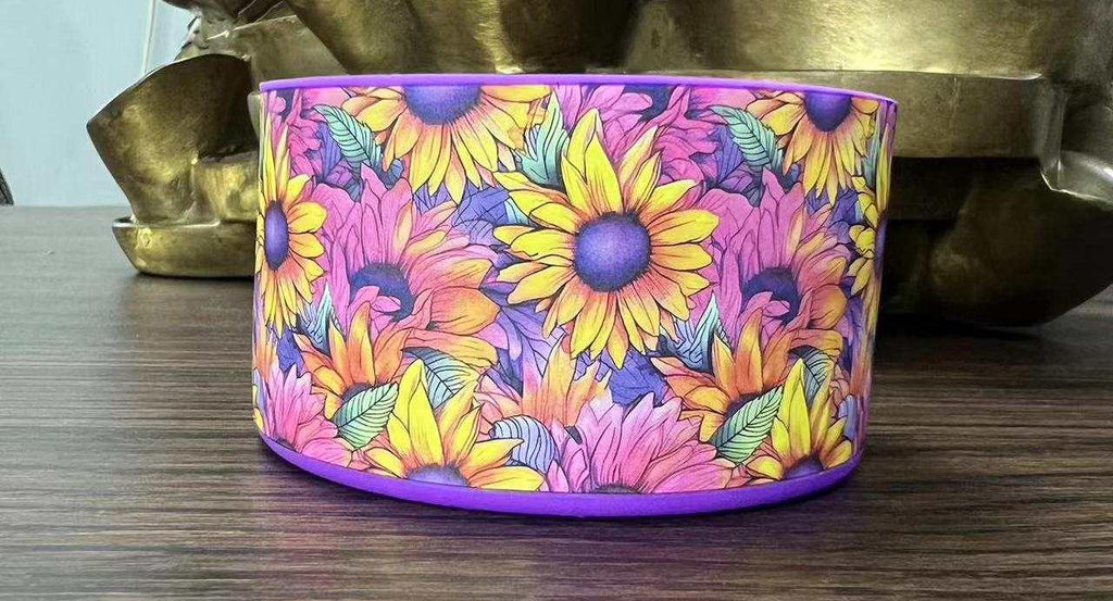 Summer Daisies Silicone Boot Bumper Sleeve for Tumblers