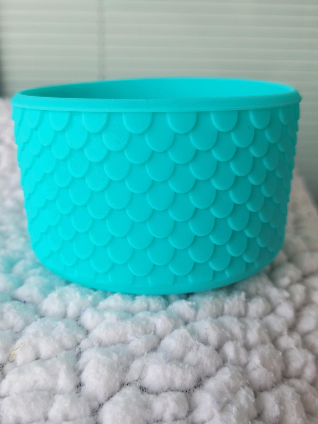 Aqua Mermaid Silicone Boot Bumper Sleeve for Tumblers