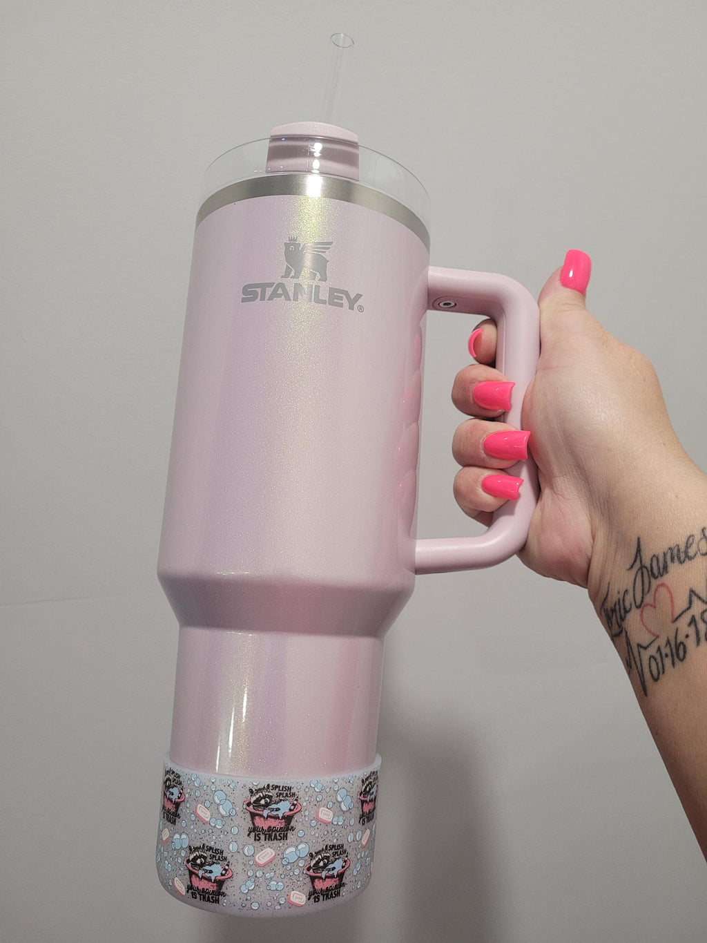 Trash Opinion Silicone Boot Bumper Sleeve for Tumblers
