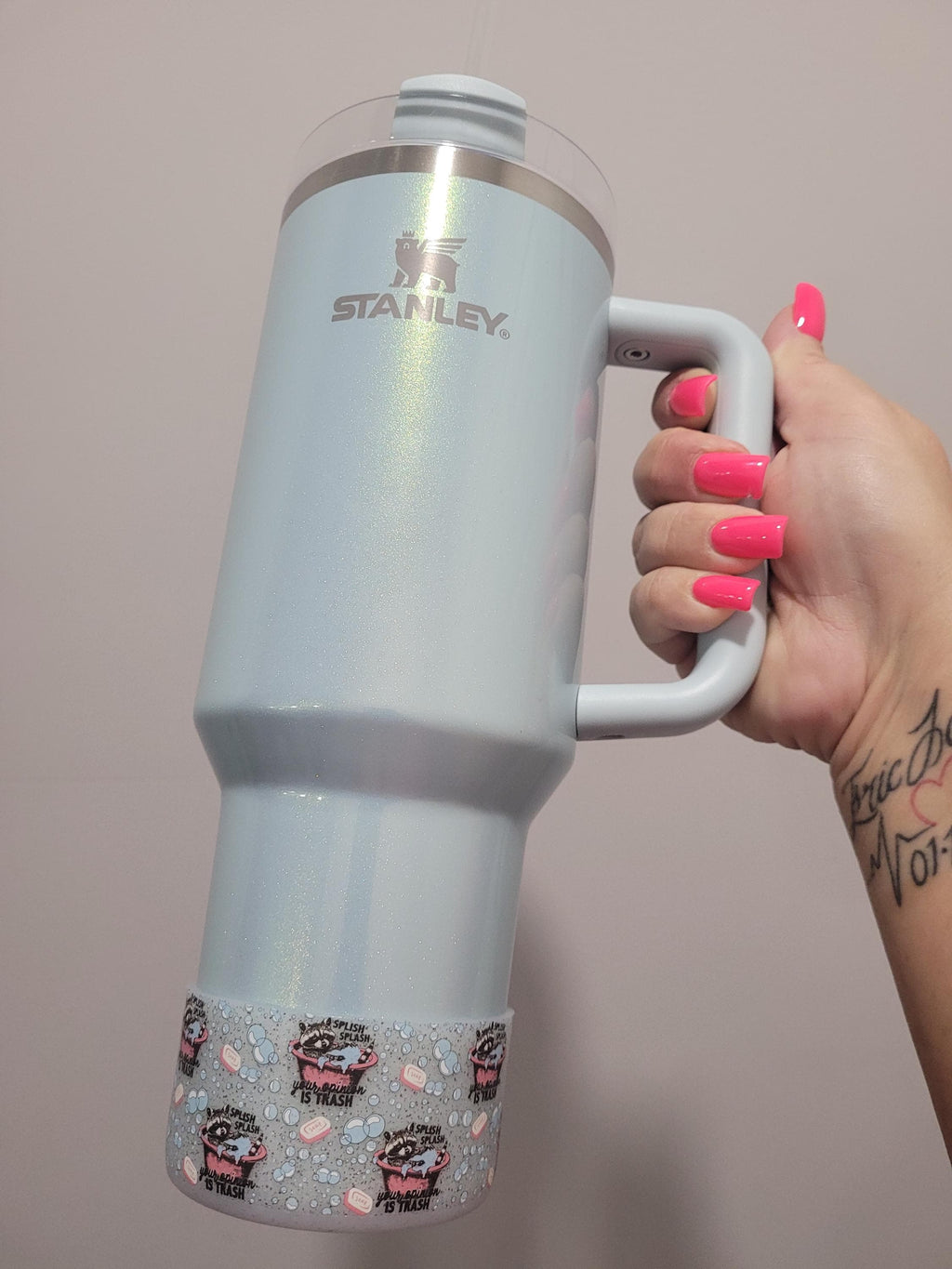 Trash Opinion Silicone Boot Bumper Sleeve for Tumblers