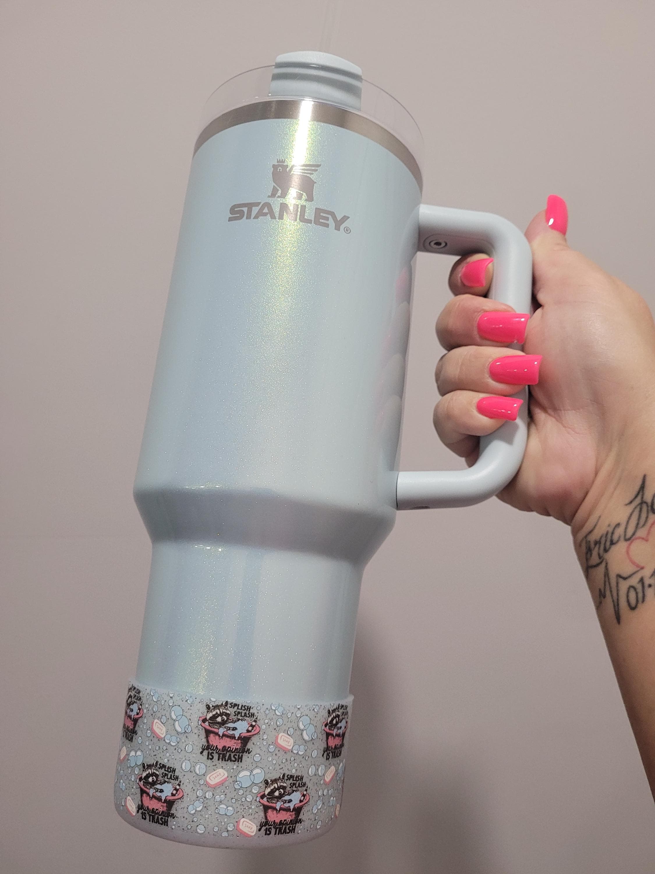 Trash Opinion Silicone Boot Bumper Sleeve for Tumblers