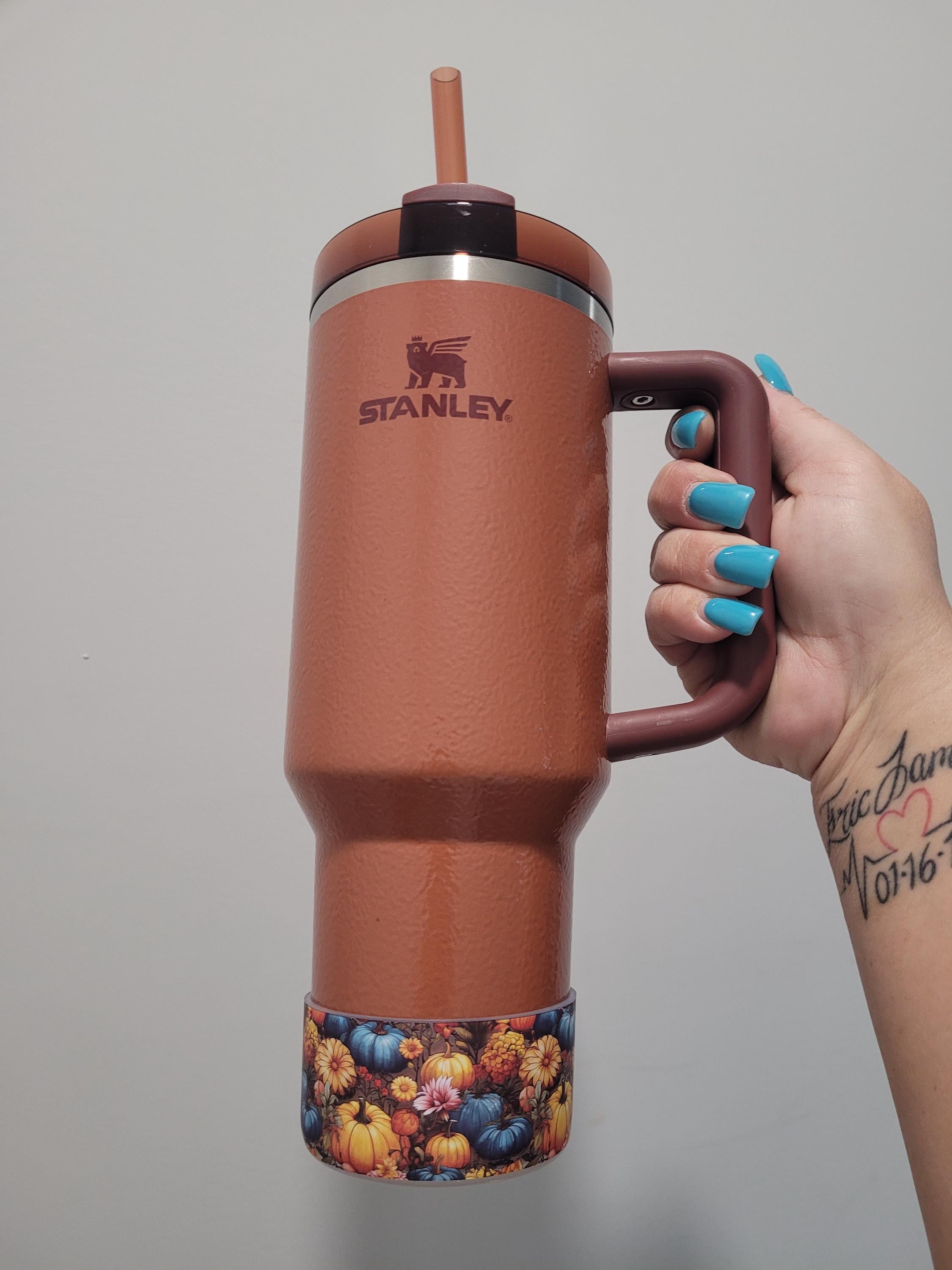 AtThePumpkinPatch Silicone Boot Bumper Sleeve for Tumblers