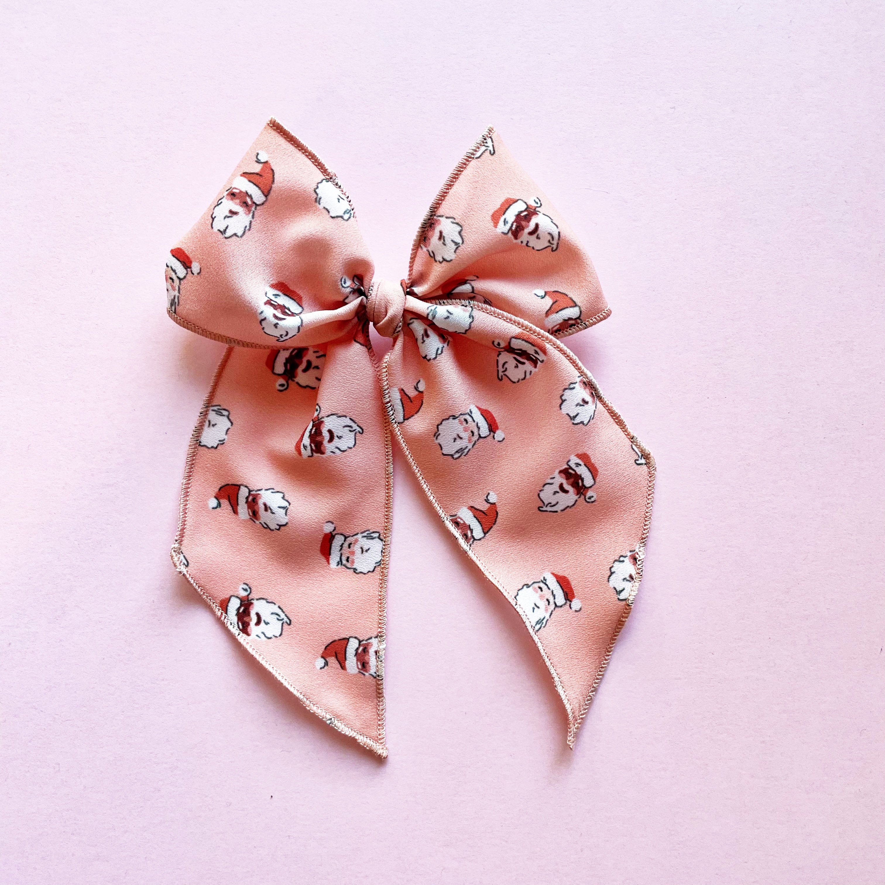 Pink Santas Elle Bow