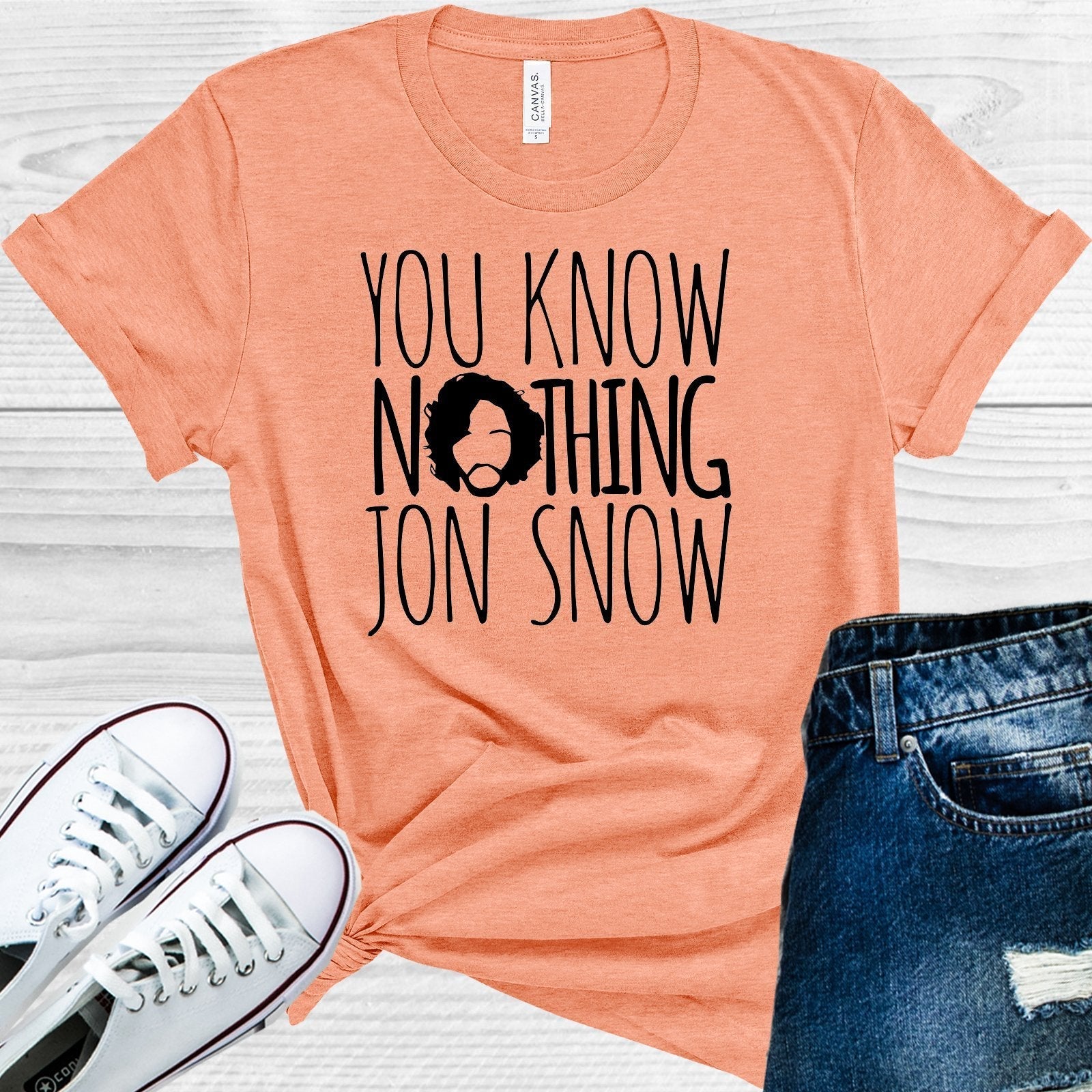 You Know Nothing Jon Snow Graphic Tee