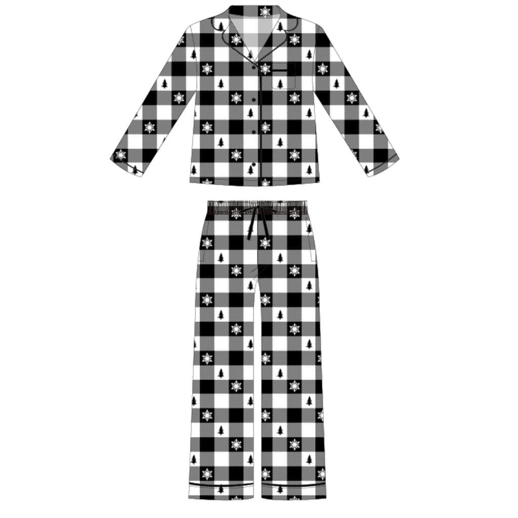 Women's Luxe Bamboo Christmas Pajamas