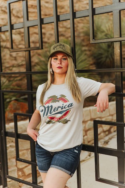 Merica Beer Tee