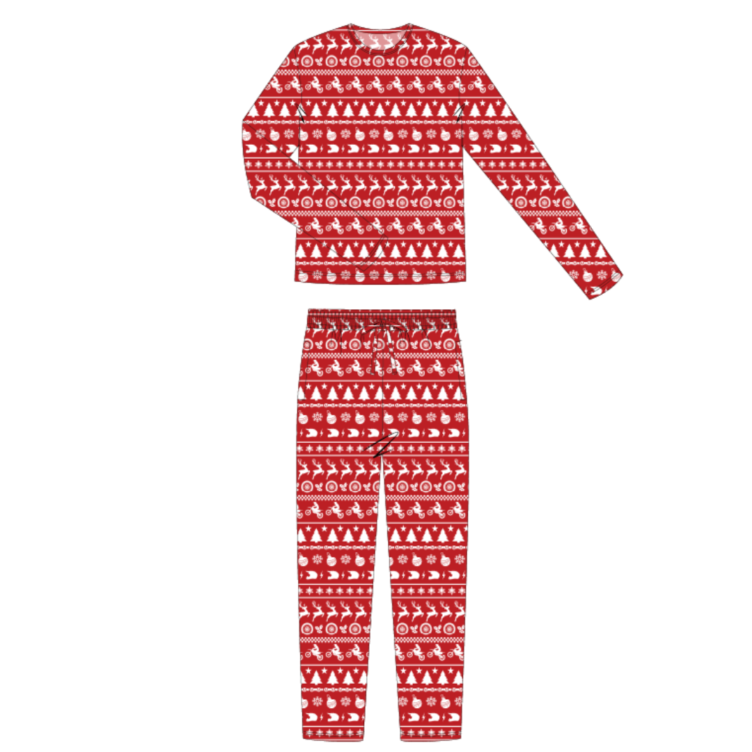 Adult Bamboo Christmas Pajamas