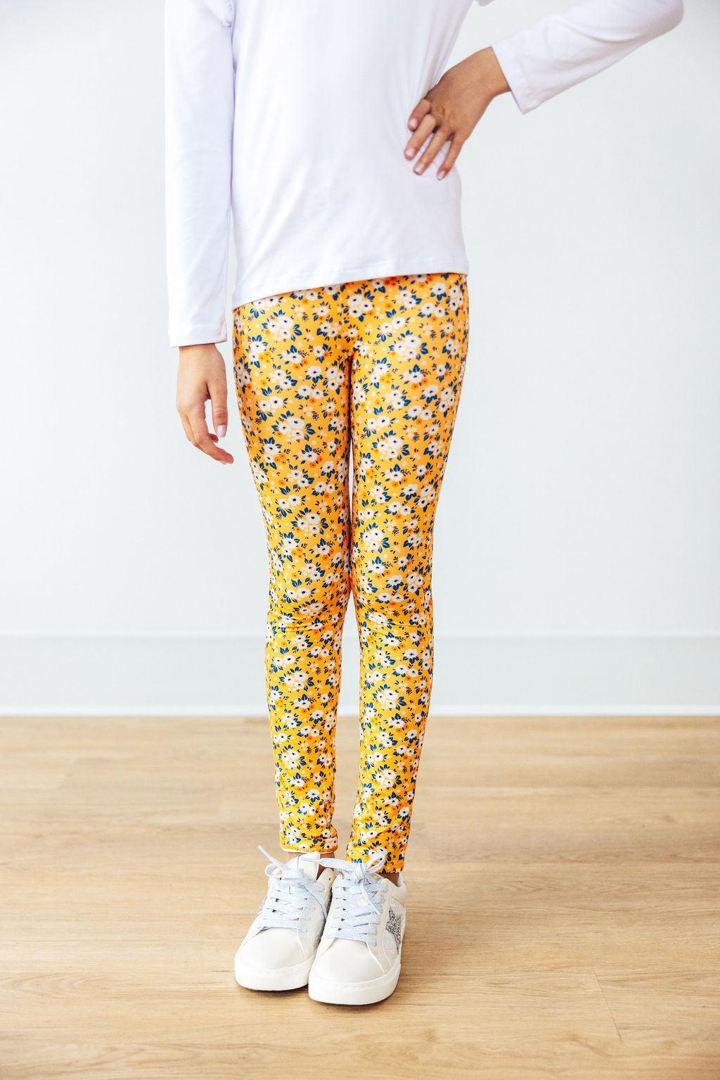 Fall Floral Leggings