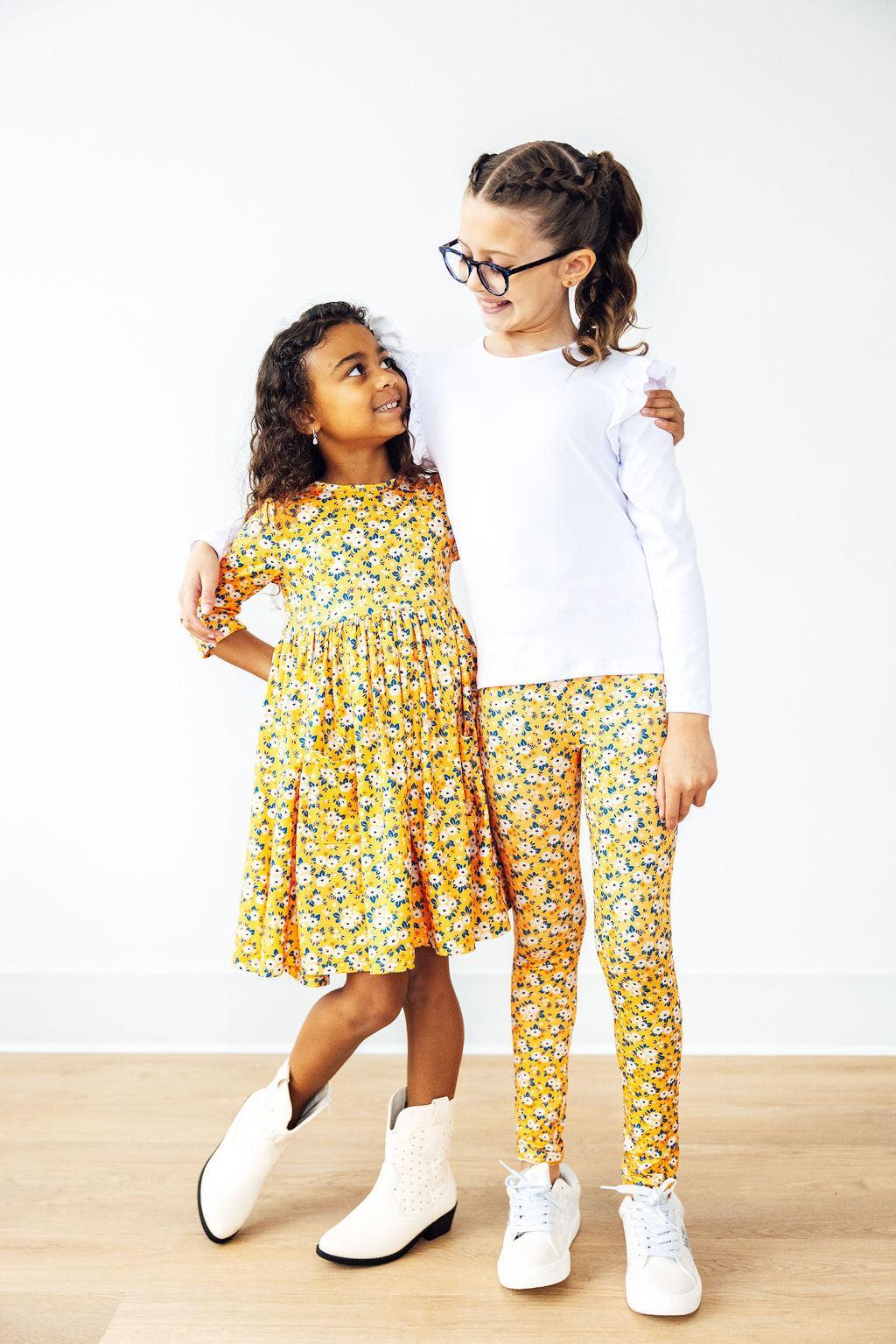 Fall Floral Leggings