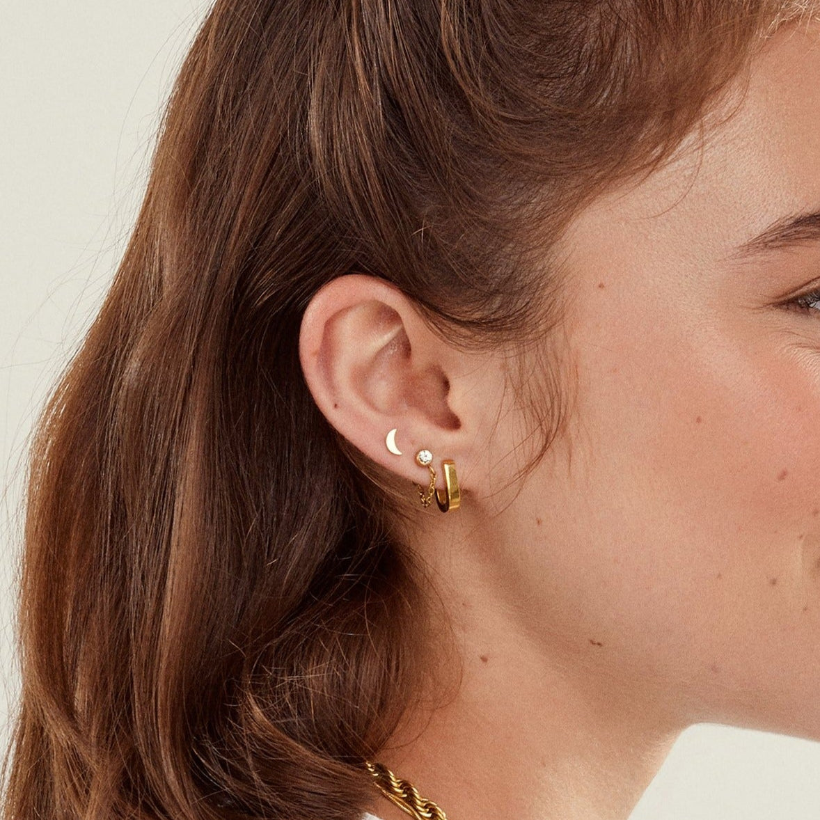 Mini Trendsetter Hoop Earrings