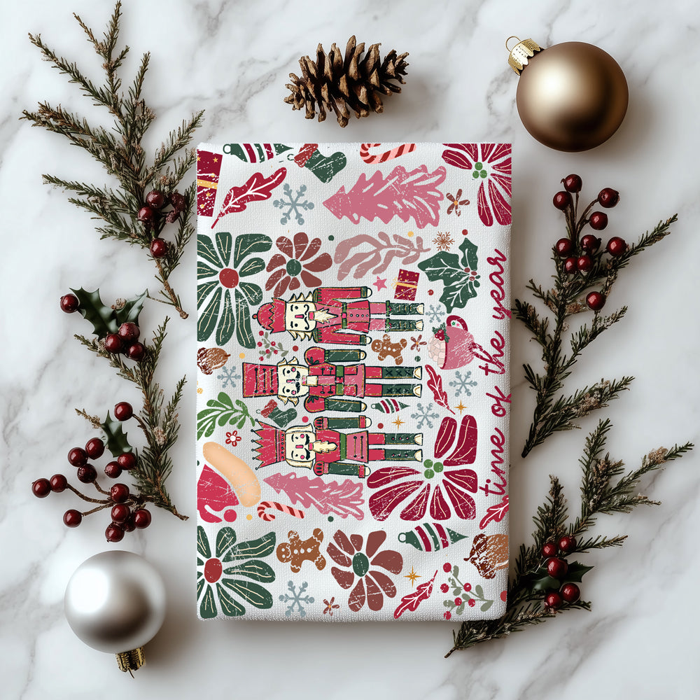 Boho Floral Nutcracker