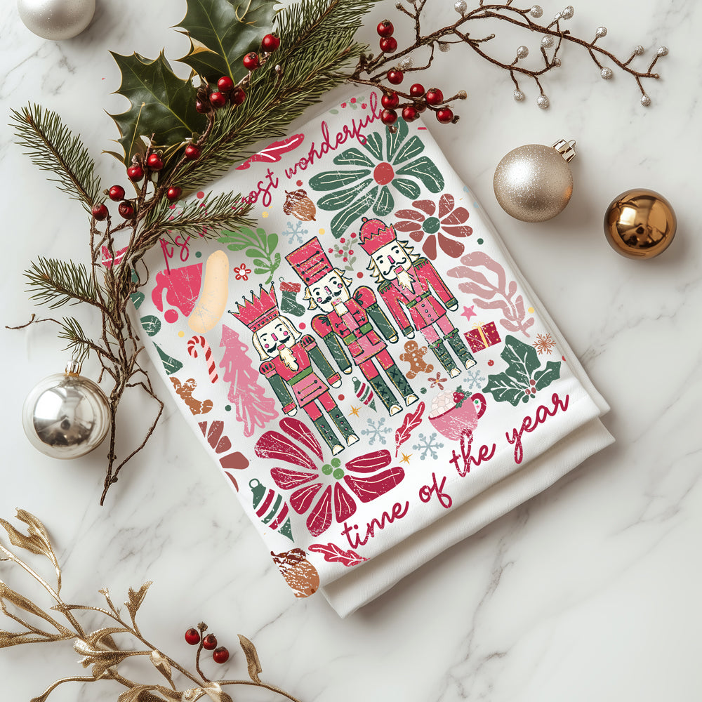 Boho Floral Nutcracker