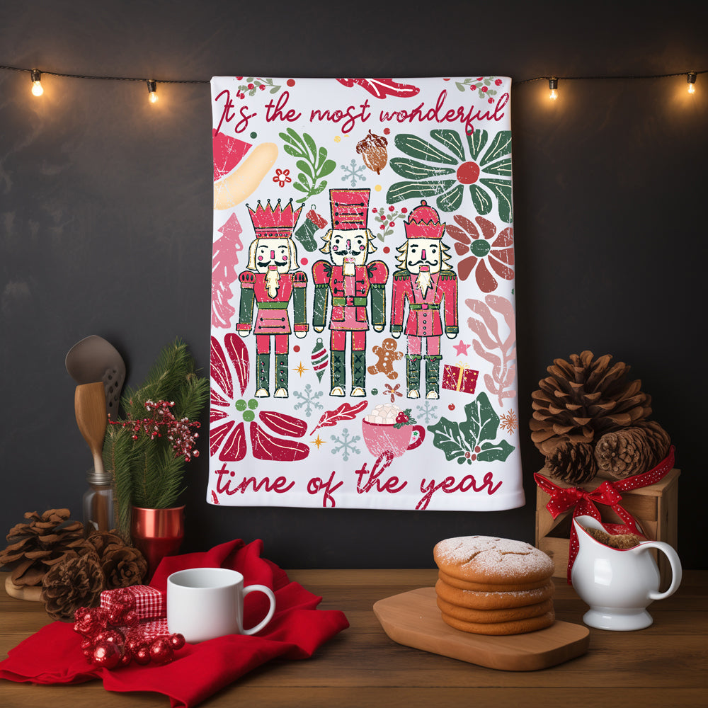 Boho Floral Nutcracker