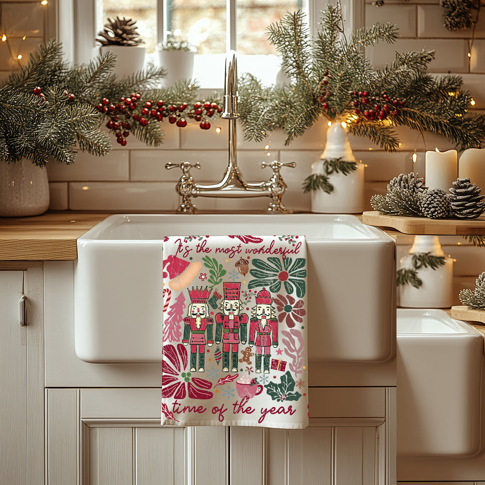 Boho Floral Nutcracker