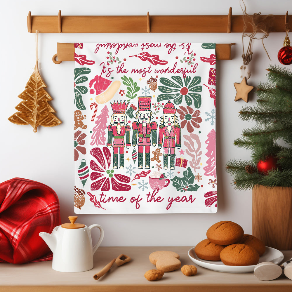 Boho Floral Nutcracker