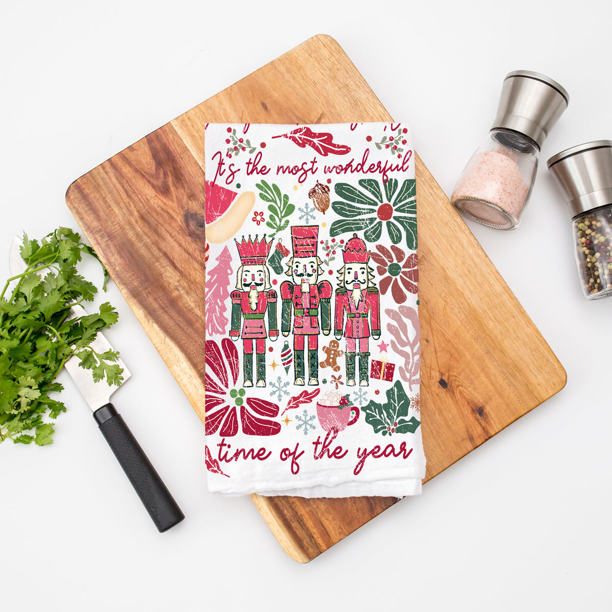 Boho Floral Nutcracker